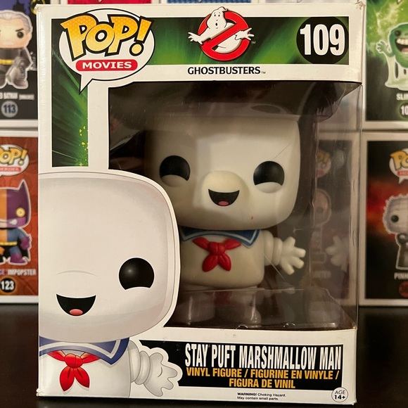 Stay Puft Marshmallow Man Ghostbusters Funko Pop #109